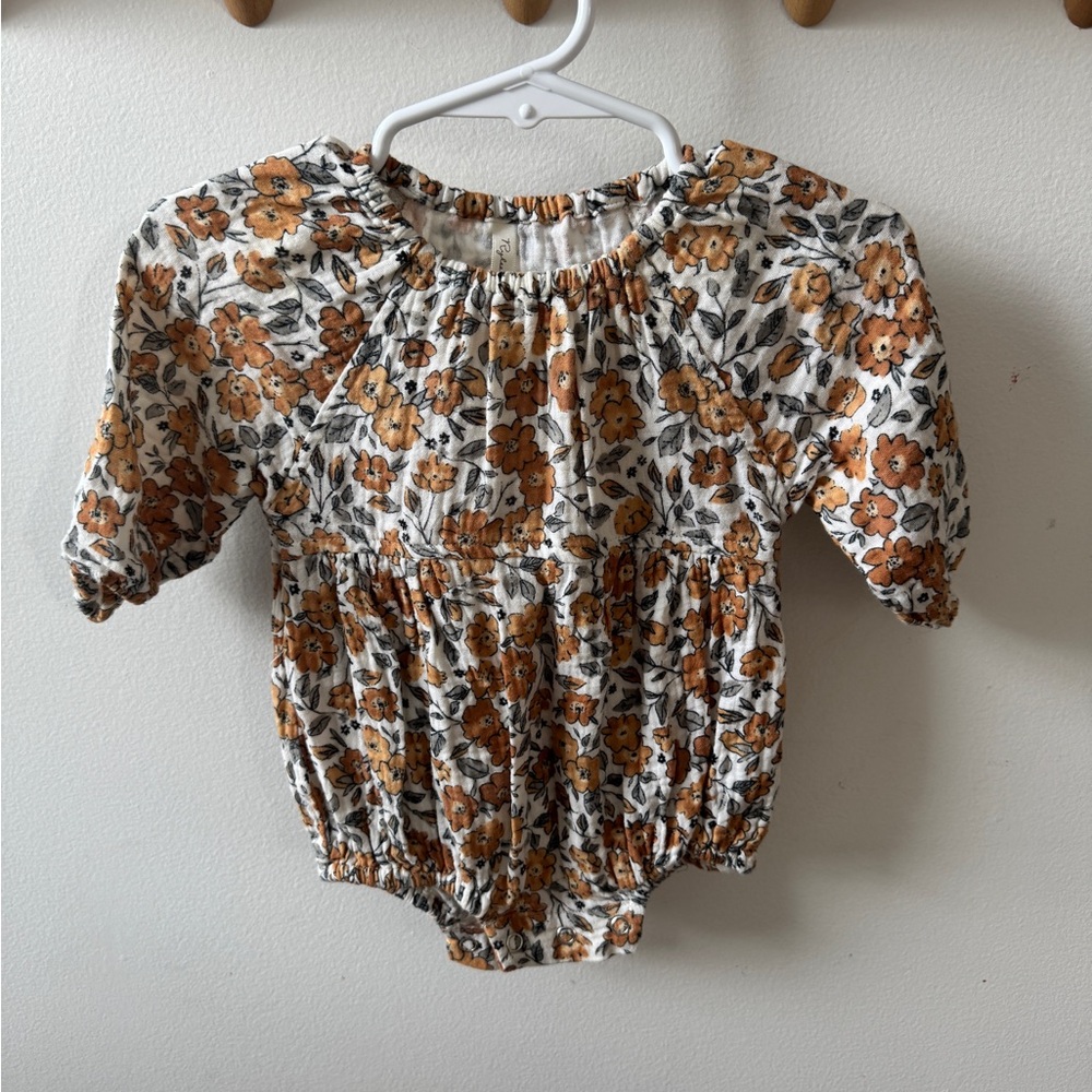 Rylee + Cru Fall Floral Romper